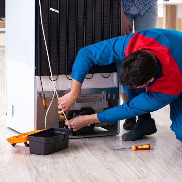 how much do you charge for refrigerator repair services in Gwynn Virginia